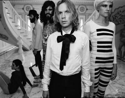 Beck black and white poster
