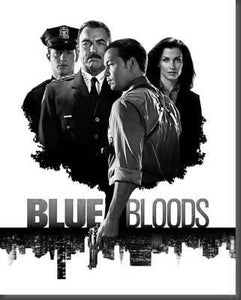 Blue Bloods black and white poster