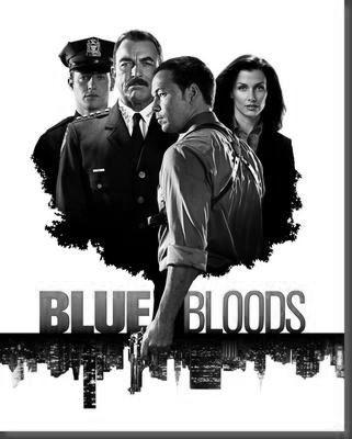Blue Bloods poster tin sign Wall Art