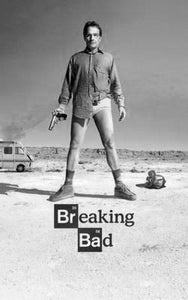 Breaking Bad black and white poster