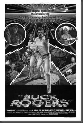 Buck Rogers poster tin Metal Print Wall Art