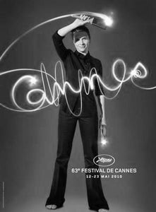 Cannes Festival Poster Black and White Mini Poster 11"x17"
