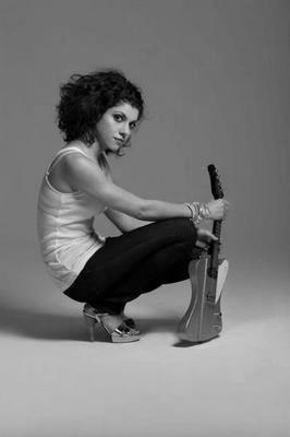 Carrie Rodriguez black and white poster