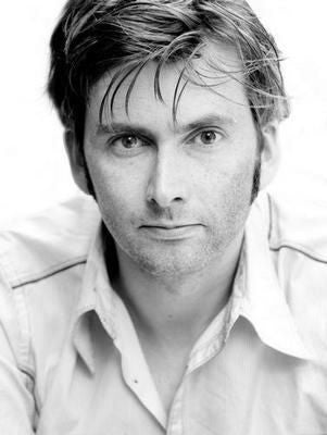 David Tennant Poster Black and White Poster 24x36 The Poster Depot