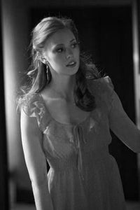 Deborah Ann Woll Poster Black and White Mini Poster 11"x17"