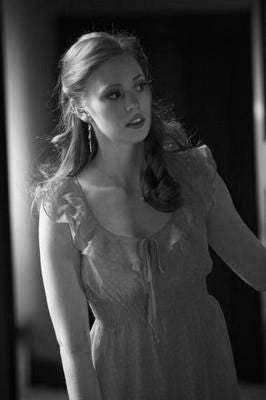Deborah Ann Woll Poster Black and White Mini Poster 11"x17"