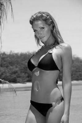 Emily Scott Poster Black and White Mini Poster 11"x17"