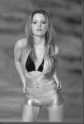 Emma Caufield Poster Black and White Mini Poster 11"x17"