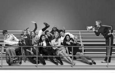 Glee Poster Black and White Mini Poster 11"x17"