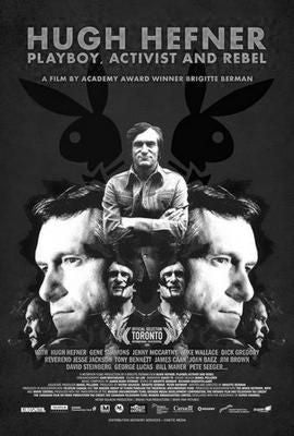 Hugh Hefner Poster Black and White Mini Poster 11"x17"