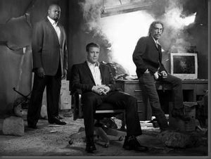 Human Target Cast Poster Black and White Mini Poster 11"x17"