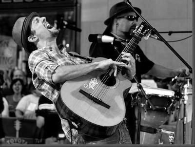 Jason Mraz Poster Black and White Mini Poster 11"x17"