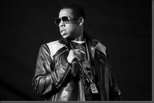 Jay Z black and white poster