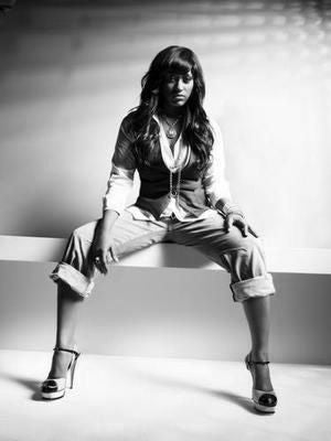 Jazmine Sullivan Poster Black and White Mini Poster 11"x17"