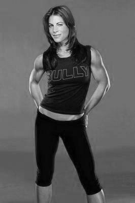 Jillian Michaels black and white poster