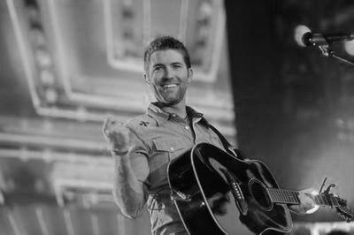 Josh Turner Black and White Metal Poster Choose Style The Poster Depot