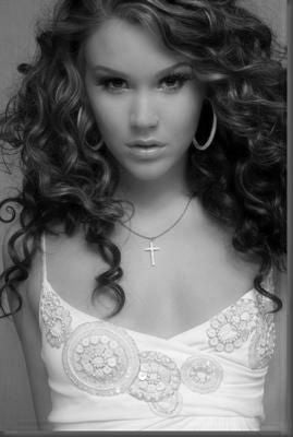 Joss Stone black and white poster