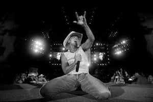 Kenny Chesney Poster Black and White Mini Poster 11"x17"