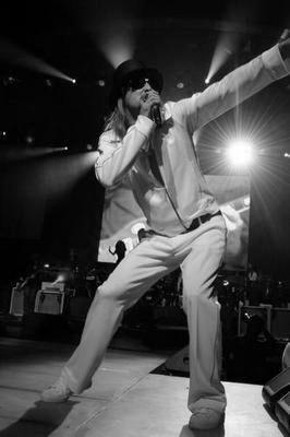 Kid Rock black and white poster