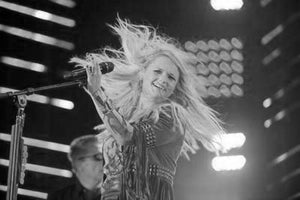 Miranda Lambert Poster Black and White Mini Poster 11"x17"