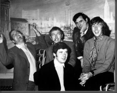 Monty Python Poster Black and White Mini Poster 11"x17"