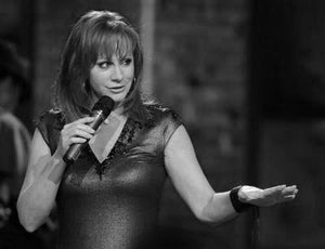 Reba Mcentire black and white poster