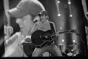 Rodney Atkins black and white poster