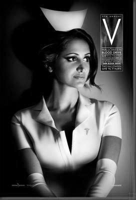 Saw V Halloween Blood Drive poster tin sign Wall Art