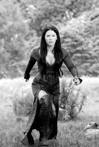 Legend Of The Seeker Poster Black and White Mini Poster 11"x17"