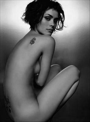 Shannyn Sossamon black and white poster