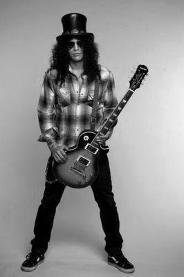 Slash Black and White Metal Poster Choose Style The Poster Depot
