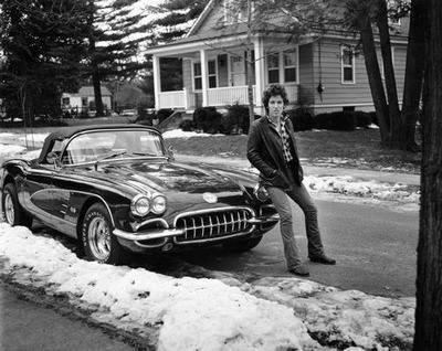 Bruce Springsteen Poster Black and White Poster 16x24 The Poster Depot