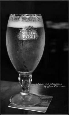 Stella Artois Poster Black and White Poster On Sale United States