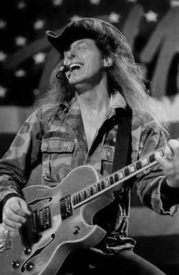 Ted Nugent Poster Black and White Mini Poster 11