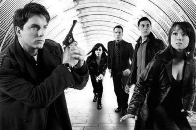 Torchwood Cast poster tin Metal Print Wall Art