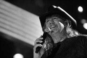 Trace Adkins black and white poster