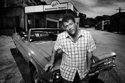 Uncle Kracker black and white poster
