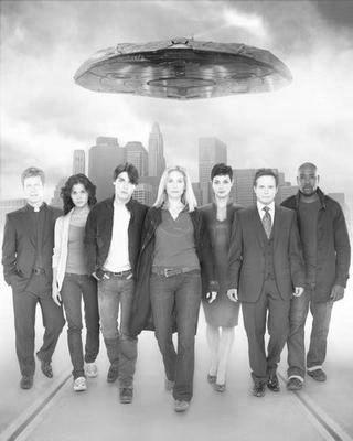 V Cast poster tin Metal Print Wall Art