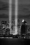 Twin Towers Tribute Lights WTC poster tin sign Wall Art