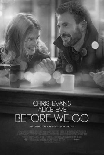 Before We Go black and white poster