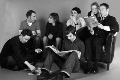 Belle And Sebastian Poster Black and White Mini Poster 11"x17"