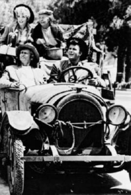 Beverly Hillbillies Poster Black and White Mini Poster 11"x17"