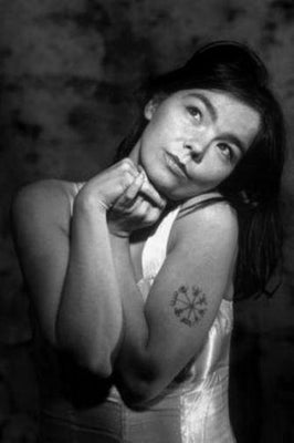 Bjork poster tin Metal Print Wall Art