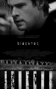 Blackhat Black and White poster for sale cheap United States USA