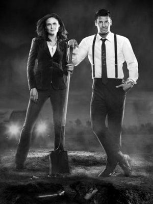 Bones Poster Black and White Poster On Sale United States