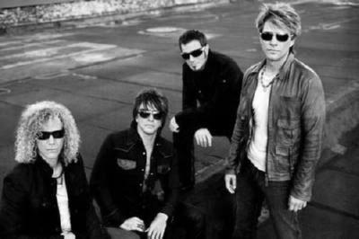 Bon Jovi Black and White Metal Poster Choose Style The Poster Depot