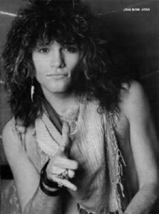 Jon Bon Jovi Poster Black and White Mini Poster 11"x17"