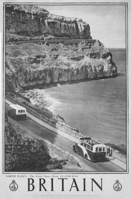 England Britain Poster Black and White Poster 16x24 The Poster Depot