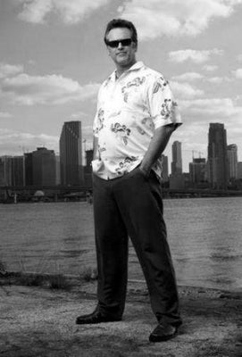 Bruce Campbell black and white poster