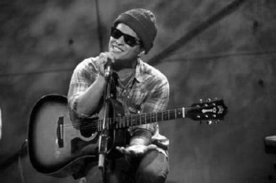 Bruno Mars Black and White Metal Poster Choose Style The Poster Depot